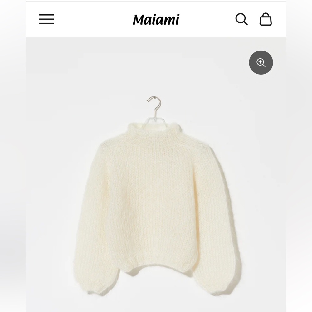 Maiami Berlin Mohair Striped Sweater
